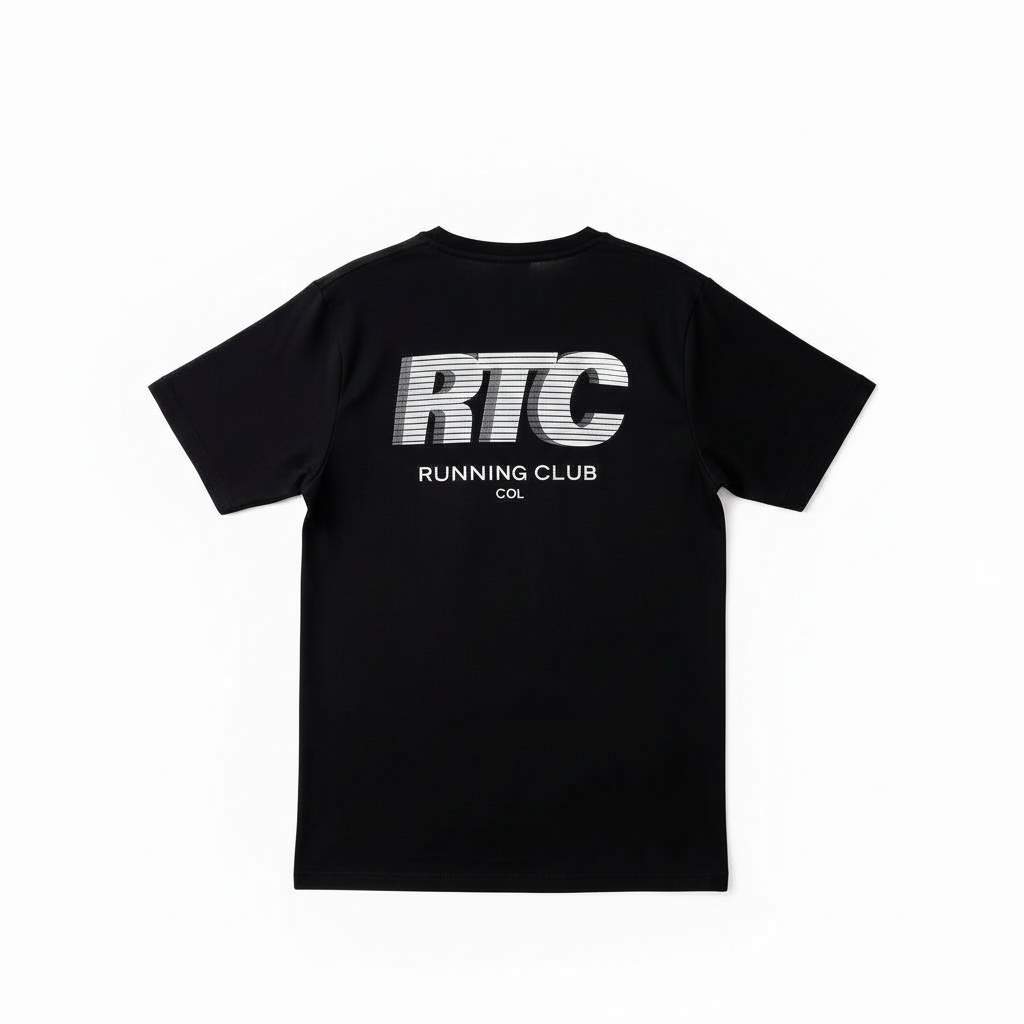 CAMISETA DEPORTIVA NEGRA